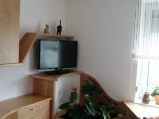 Esszimmer mit Blumenwanne