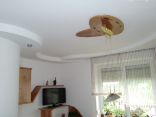 Deckengestaltung mit abgesenkten Höhen