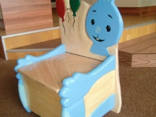 Kinderhocker Kikaninchen