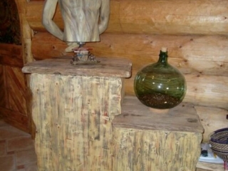 Vorzimmer in Fichte Altholz